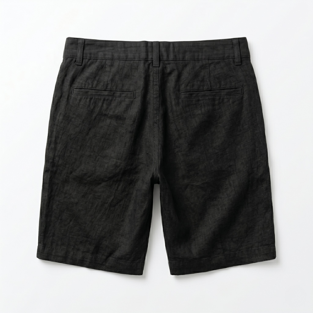 Easywear Linen Shorts Black