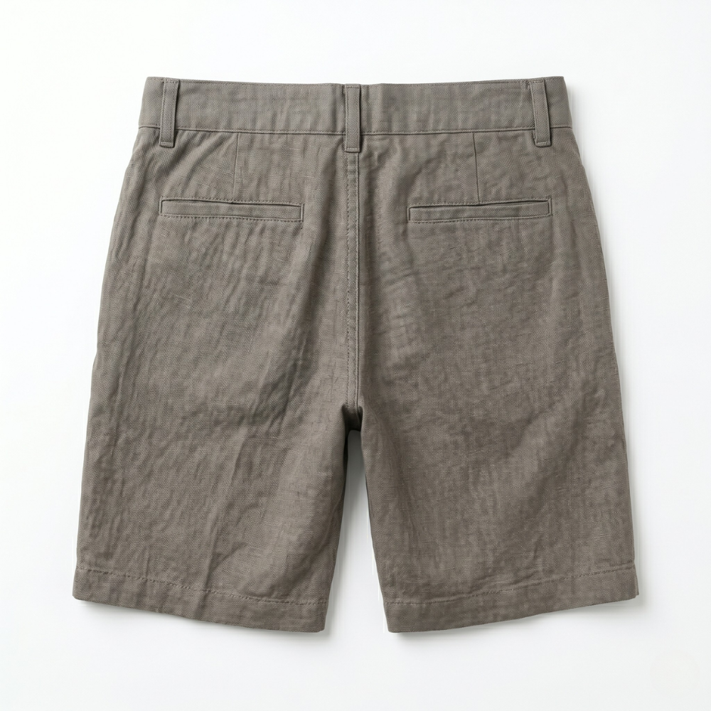 Easywear Linen Shorts Gray